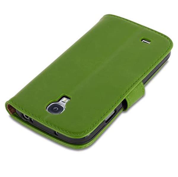 Samsung Galaxy S4 Suojakotelo Suojakuori Lompakkokotelo Matkapuhelinkotelo jossa magneettisuljenta, jalusta-toiminto ja korttitasku