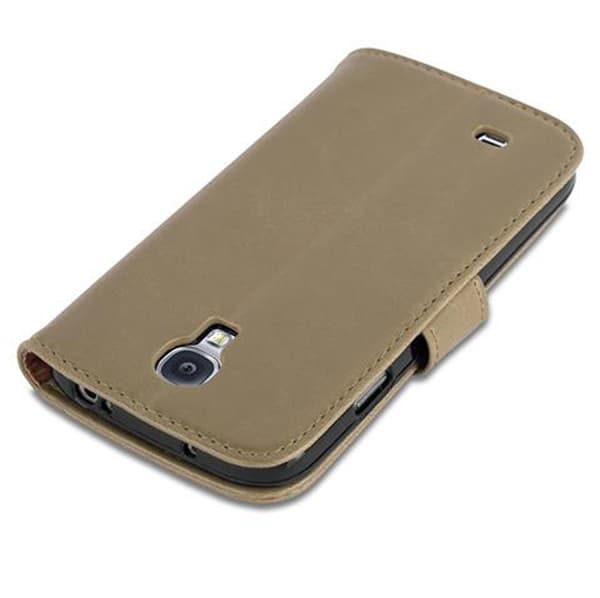 Samsung Galaxy S4 Suojakotelo Suojakuori Lompakkokotelo Matkapuhelinkotelo jossa magneettisuljenta, jalusta-toiminto ja korttitasku