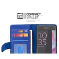 Miniatyrbilde 3 av 5: Lommebokdeksel til Sony Xperia XA Deksel med magnetisk lukking og 3 kortplasser