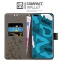 Miniatyrbilde 3 av 8: Deksel til Huawei P40 Lommebokdeksel i blomster design med magnetisk lukking, stativfunksjon og kortplasser