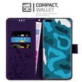 Miniatyrbilde 3 av 8: Deksel til Huawei P40 Lommebokdeksel i blomster design med magnetisk lukking, stativfunksjon og kortplasser
