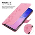 Miniatyrbild 5 av 8: Samsung Galaxy A91 / S10 LITE / M80s Skal Fodral i blomdesign Mobilskydd Case Cover med magnetisk stängning, ståfunktion och kortplatser