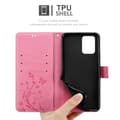 Miniatyrbilde 6 av 8: Deksel til Samsung Galaxy A91 / S10 LITE / M80s Lommebokdeksel i blomster design med magnetisk lukking, stativfunksjon og kortplasser