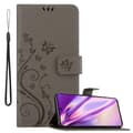 Miniatyrbilde 1 av 8: Deksel til Samsung Galaxy A91 / S10 LITE / M80s Lommebokdeksel i blomster design med magnetisk lukking, stativfunksjon og kortplasser