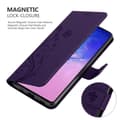 Miniatyrbilde 5 av 8: Deksel til Samsung Galaxy A91 / S10 LITE / M80s Lommebokdeksel i blomster design med magnetisk lukking, stativfunksjon og kortplasser