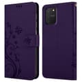Miniatyrbilde 8 av 8: Deksel til Samsung Galaxy A91 / S10 LITE / M80s Lommebokdeksel i blomster design med magnetisk lukking, stativfunksjon og kortplasser