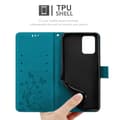 Miniatyrbild 6 av 8: Samsung Galaxy A91 / S10 LITE / M80s Skal Fodral i blomdesign Mobilskydd Case Cover med magnetisk stängning, ståfunktion och kortplatser