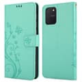 Miniatyrbilde 8 av 8: Deksel til Samsung Galaxy A91 / S10 LITE / M80s Lommebokdeksel i blomster design med magnetisk lukking, stativfunksjon og kortplasser