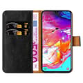 Miniatyrbilde 11 av 11: Deksel til Samsung Galaxy A70 / A70s Lommebokdeksel med magnetisk lukking, stativfunksjon og kortlomme