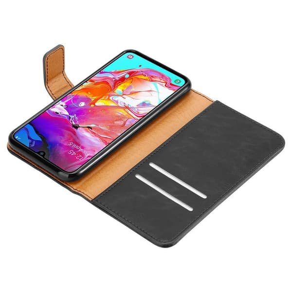 Samsung Galaxy A70 / A70s Suojakotelo Suojakuori Lompakkokotelo Matkapuhelinkotelo jossa magneettisuljenta, jalusta-toiminto ja korttitasku