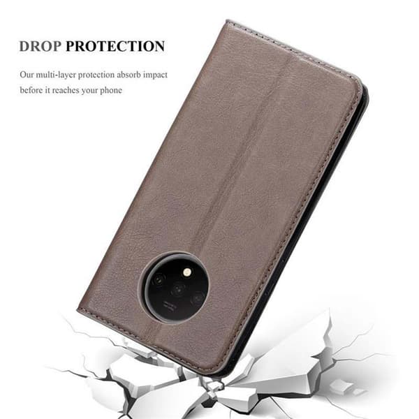 OnePlus 7T Fodral Skal Plånboksfodral Case med magnetisk stängning, ståfunktion och kortficka