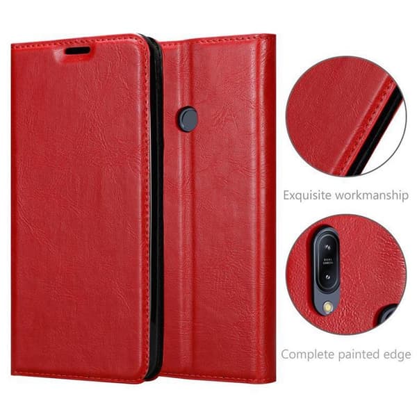 Asus ZenFone MAX M2 Fodral Skal Plånboksfodral Case med magnetisk stängning, ståfunktion och kortficka