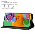 Miniatyrbild 3 av 8: Samsung Galaxy A90 5G Fodral Skal Plånboksfodral Case med magnetisk stängning, ståfunktion och kortficka