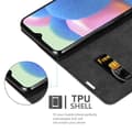 Miniatyrbild 10 av 11: Samsung Galaxy A50 4G / A50s / A30s Fodral Skal Plånboksfodral Case med magnetisk stängning, ståfunktion och kortficka