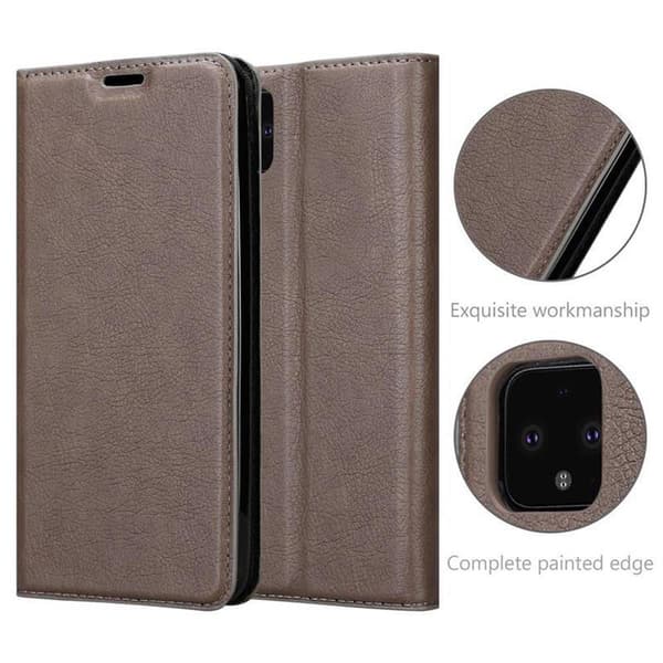 Google PIXEL 4 Fodral Skal Plånboksfodral Case med magnetisk stängning, ståfunktion och kortficka
