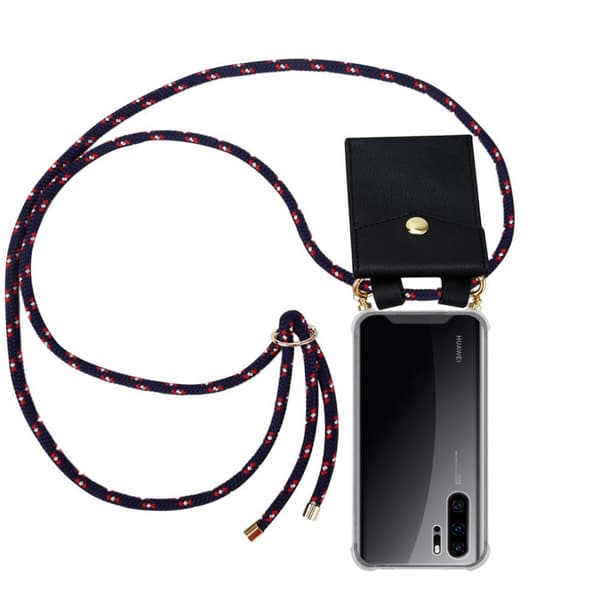 Huawei P30 PRO Etui Cover Kæde (Blå)