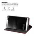 Miniatyrbild 3 av 6: Huawei MATE 8 Fodral Skal Plånboksfodral Case med magnetisk stängning, ståfunktion och kortficka