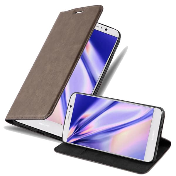 Huawei MATE 9 Cover Etui Case () KAFFE BRUN