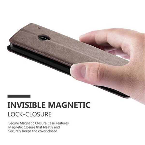HTC ONE M7 Fodral Skal Plånboksfodral Case med magnetisk stängning, ståfunktion och kortficka