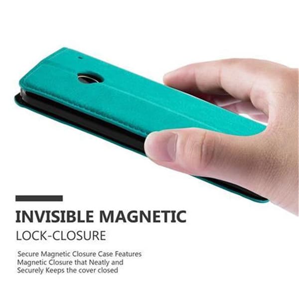 HTC ONE M7 Fodral Skal Plånboksfodral Case med magnetisk stängning, ståfunktion och kortficka