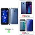 Pikkukuva 2 / 8: HTC OCEAN / U11 Suojakuori ketju Silikoni suojakotelo Gold Rings johto hihna ja irrotettava asia