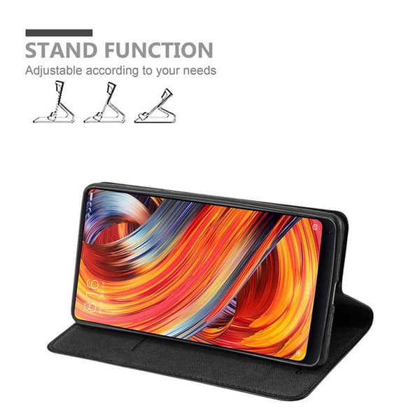Xiaomi Mi MIX 2 Suojakotelo Suojakuori Lompakkokotelo Matkapuhelinkotelo jossa magneettisuljenta, jalusta-toiminto ja korttitasku