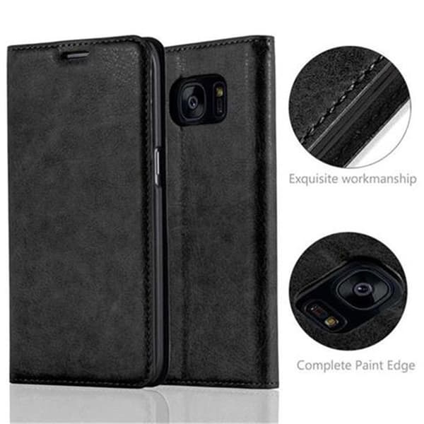 Samsung Galaxy S7 EDGE Fodral Skal Plånboksfodral Case med magnetisk stängning, ståfunktion och kortficka