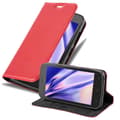 Miniatyrbild 1 av 6: Lenovo A PLUS Fodral Skal Plånboksfodral Case med magnetisk stängning, ståfunktion och kortficka