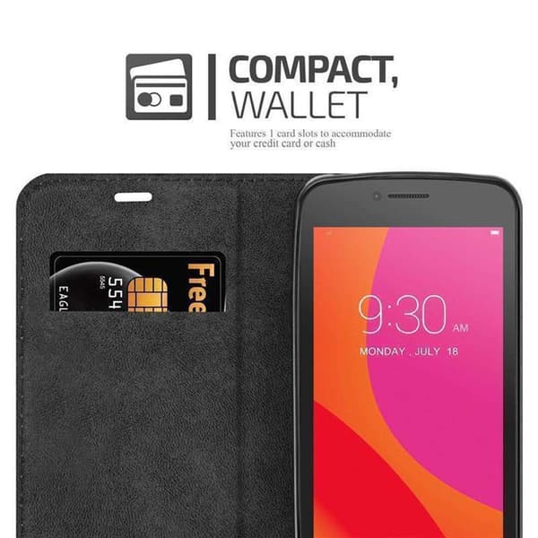 Lenovo A PLUS Fodral Skal Plånboksfodral Case med magnetisk stängning, ståfunktion och kortficka
