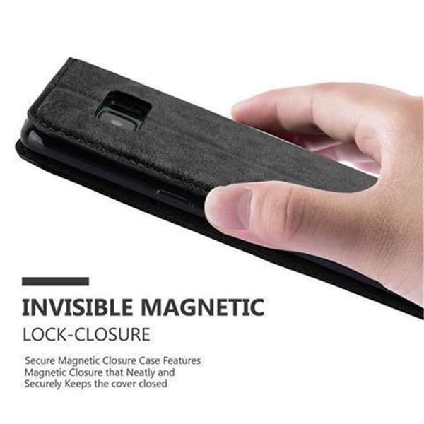 Samsung Galaxy S8 PLUS Suojakotelo Suojakuori Lompakkokotelo Matkapuhelinkotelo jossa magneettisuljenta, jalusta-toiminto ja korttitasku
