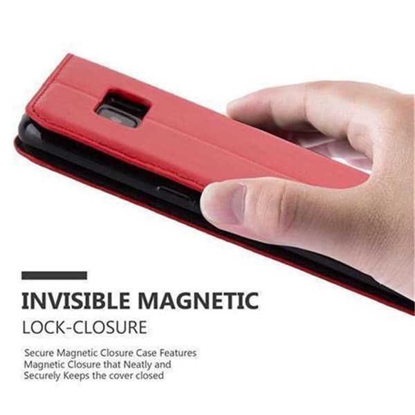 Samsung Galaxy S8 PLUS Suojakotelo Suojakuori Lompakkokotelo Matkapuhelinkotelo jossa magneettisuljenta, jalusta-toiminto ja korttitasku