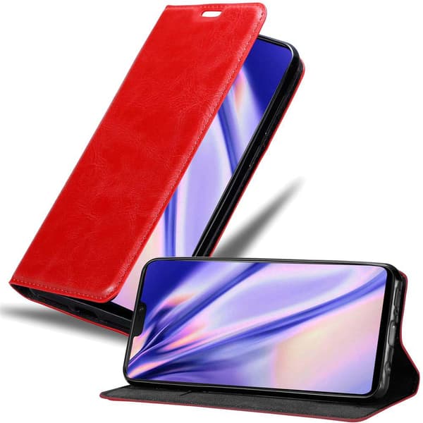 OnePlus 6 Suojakotelo Suojakuori Lompakkokotelo Matkapuhelinkotelo jossa magneettisuljenta, jalusta-toiminto ja korttitasku