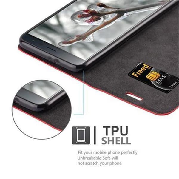 Asus ZenFone 3 (5.5 tum) Fodral Skal Plånboksfodral Case med magnetisk stängning, ståfunktion och kortficka