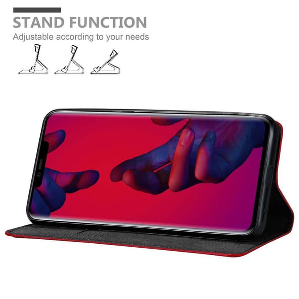 Huawei MATE 20 PRO Fodral Skal Plånboksfodral Case med magnetisk stängning, ståfunktion och kortficka