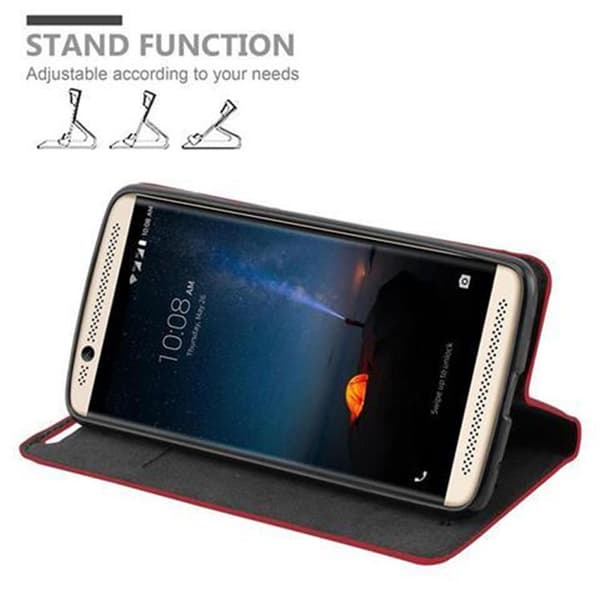 ZTE Axon 7 Fodral Skal Plånboksfodral Case med magnetisk stängning, ståfunktion och kortficka