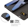 Pikkukuva 4 / 7: Huawei MATE 10 PRO Suojakotelo Suojakuori Lompakkokotelo Matkapuhelinkotelo jossa magneettisuljenta, jalusta-toiminto ja korttitasku
