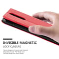 Miniatyrbilde 7 av 8: Lommebokdeksel til Huawei MATE 10 LITE / NOVA 2i Deksel med magnetisk lukking, stativfunksjon og kortlomme