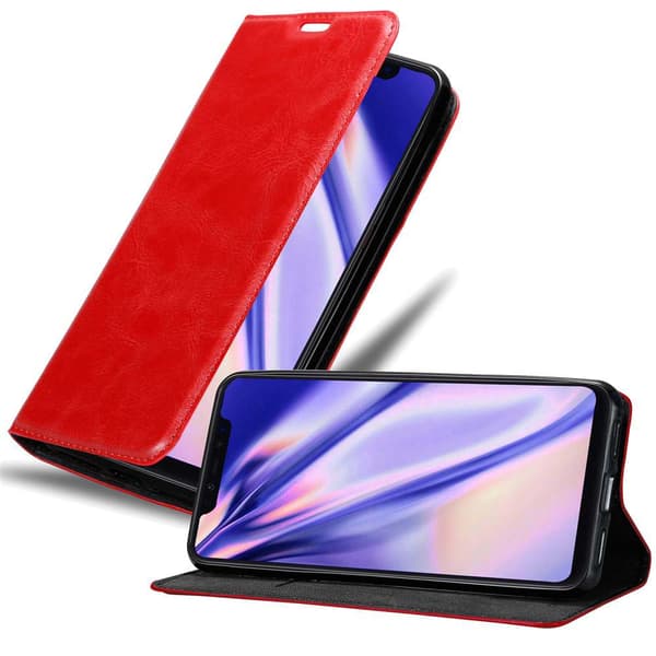 Lommebokdeksel til Xiaomi Mi 8 PRO Deksel med magnetisk lukking, stativfunksjon og kortlomme
