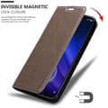 Miniatyrbilde 4 av 8: Lommebokdeksel til Xiaomi Mi 8 PRO Deksel med magnetisk lukking, stativfunksjon og kortlomme