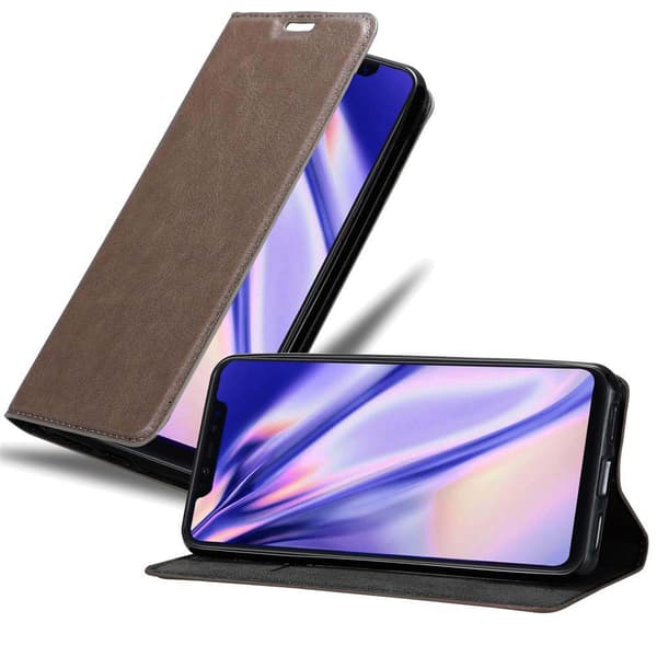 Lommebokdeksel til Xiaomi Mi 8 PRO Deksel med magnetisk lukking, stativfunksjon og kortlomme