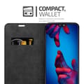 Pikkukuva 4 / 8: Huawei P20 Suojakotelo Suojakuori Lompakkokotelo Matkapuhelinkotelo jossa magneettisuljenta, jalusta-toiminto ja korttitasku