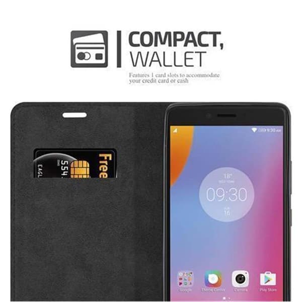 Lenovo K6 NOTE Fodral Skal Plånboksfodral Case med magnetisk stängning, ståfunktion och kortficka