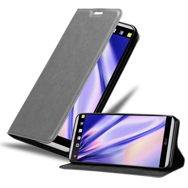 LG V20 Suojakotelo Suojakuori Lompakkokotelo Matkapuhelinkotelo jossa magneettisuljenta, jalusta-toiminto ja korttitasku