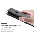 Miniatyrbild 6 av 6: Nokia Lumia 535 Fodral Skal Plånboksfodral Case med magnetisk stängning, ståfunktion och kortficka