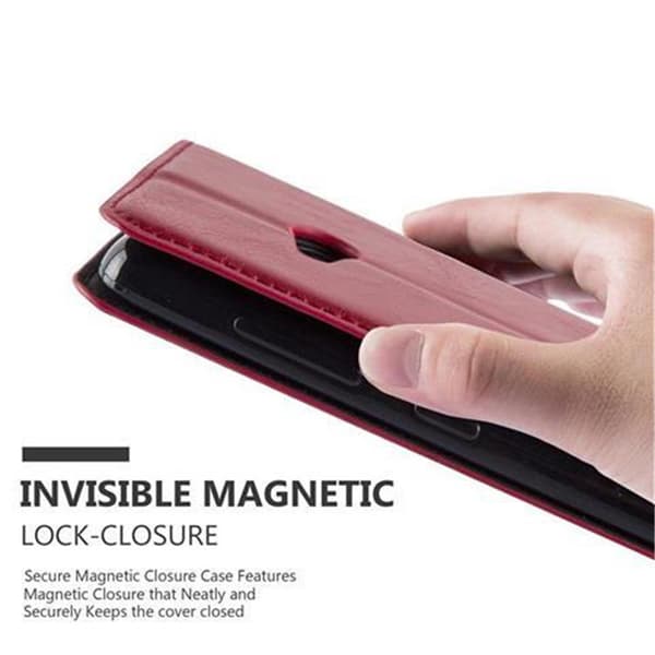 Nokia Lumia 535 Fodral Skal Plånboksfodral Case med magnetisk stängning, ståfunktion och kortficka