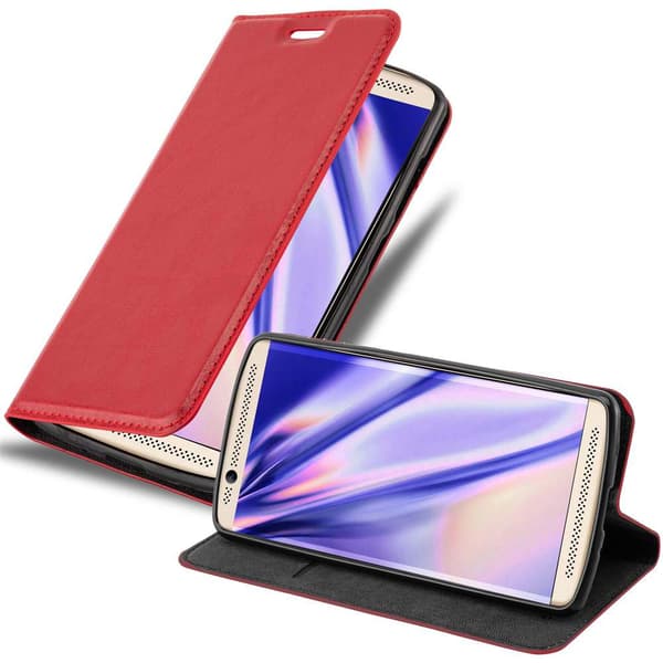 ZTE Axon 7 MINI Suojakotelo Suojakuori Lompakkokotelo Matkapuhelinkotelo jossa magneettisuljenta, jalusta-toiminto ja korttitasku