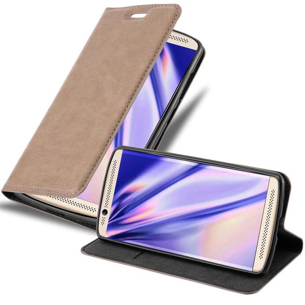 ZTE Axon 7 MINI Suojakotelo Suojakuori Lompakkokotelo Matkapuhelinkotelo jossa magneettisuljenta, jalusta-toiminto ja korttitasku