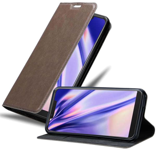 Lommebokdeksel til WIKO VIEW 2 GO Deksel med magnetisk lukking, stativfunksjon og kortlomme