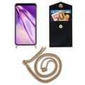 Pikkukuva 7 / 9: Google PIXEL 4 Suojakuori ketju Silikoni suojakotelo Gold Rings johto hihna ja irrotettava asia