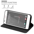 Miniatyrbild 4 av 6: HTC Desire 10 LIFESTYLE / Desire 825 Fodral Skal Plånboksfodral Case med magnetisk stängning, ståfunktion och kortficka